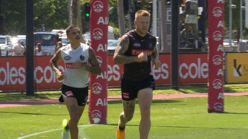 De Goey has learnt how to run again.