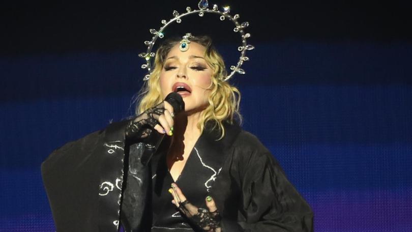 Madonna has taken aim at Donald Trump for barring transgender people from serving in the military. 