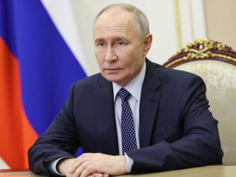 President Vladimir Putin has said that Russia can fight on in the Ukraine for as long as it takes.