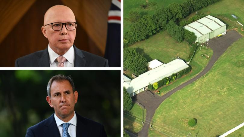 Petter Dutton says a caravan explosion could have been the most 'significant' terror attack in Australian history, as Jim Chalmers says Jewish fear is 'not unfounded'.