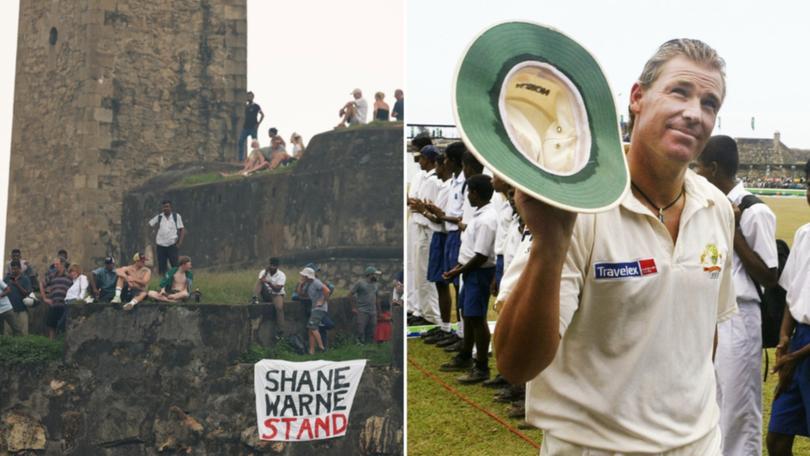 Shane Warne is beloved in Galle for his efforts to help rebuild the city after the 2004 Boxing Day tsunami.