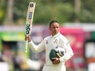 Usman Khawaja was at the centre of the action, making a double ton.