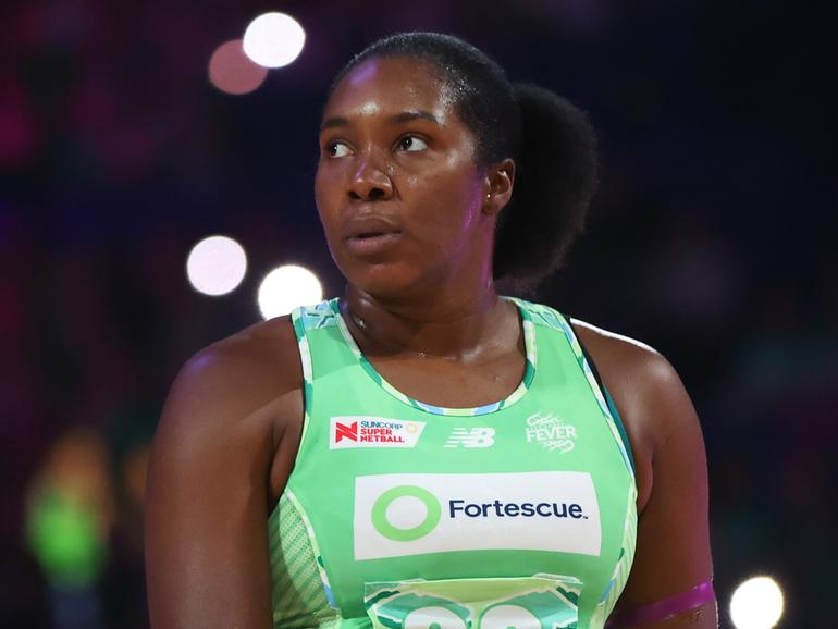 West Coast Fever are wrapping their arms around Jhaniele Fowler-Nembhard as the club revealed the devastating news. 