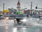 Parts of Queensland's north have been inundated with more heavy rain overnight. (Scott Radford-Chisholm/AAP PHOTOS)