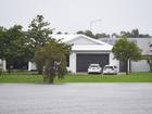 Water levels are rising in far north Queensland as torrential rain pounds the region. (Scott Radford-Chisholm/AAP PHOTOS)