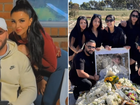 Family have paid tribute at the gravesite of Sam Abdulrahim.