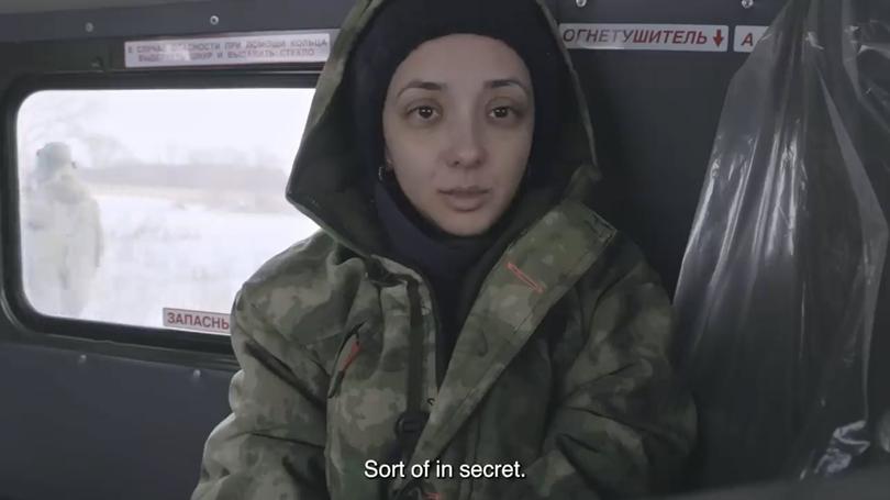 Russian Canadian filmmaker Anastasia Trofimova’s first-person documentary on Russian soldiers in Ukraine. 