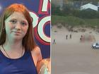 Charlize Zmuda, 17, was fatally attacked by a shark at Woorim Beach on Bribie Island on Monday.