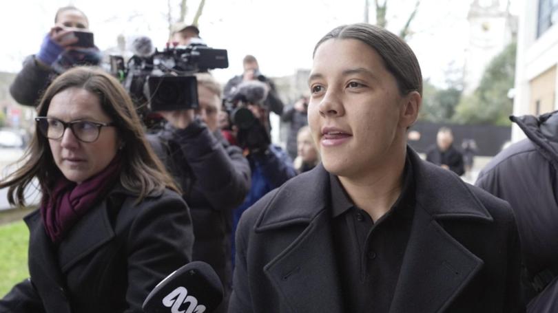 Sam Kerr has pleaded not guilty. 