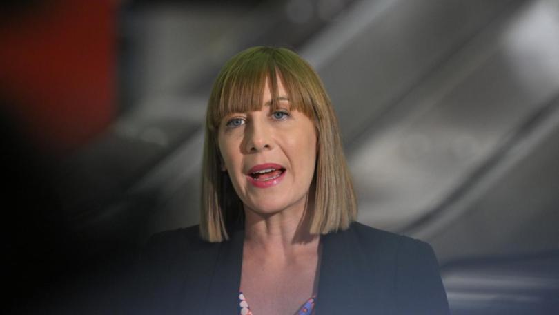 Jo Haylen has announced she will quit her cabinet post. (Mick Tsikas/AAP PHOTOS)