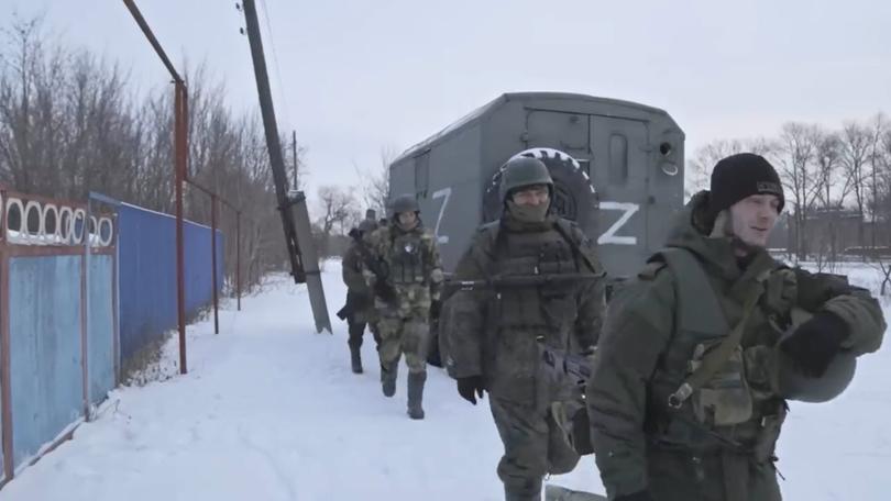 Scenes from Russian Canadian filmmaker Anastasia Trofimova’s documentary Russians at War.