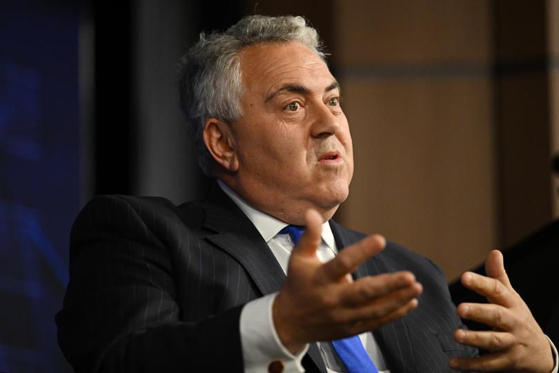 Former federal treasurer and Australian ambassador to the United States, Joe Hockey.