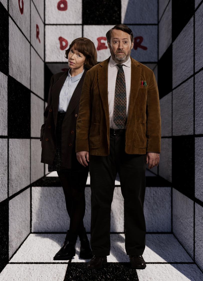 Ludwig stars David Mitchell and Anna Maxwell Martin.