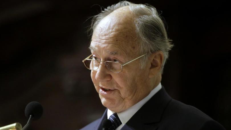 The Aga Khan evolved into a business magnate, moving between the spiritual and the worldly. (AP PHOTO)