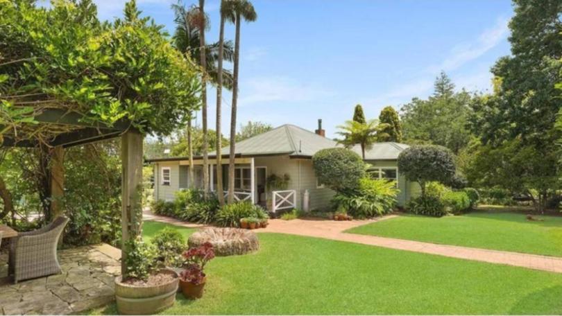 The couple’s Ourimbah home was put on the market last year.