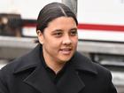 Sam Kerr has denied she racially harassed a white London police officer.