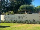 An anti-Semitic graffiti attack in Perth’s western suburbs.