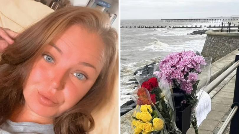 Saffron Cole-Nottage, 32, died after tripping and falling between boulders on the beach at Lowestoft, Suffolk.