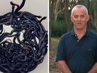 Homeowner speaks of terrifying moment he found 102 snakes in his backyard in suburban Sydney