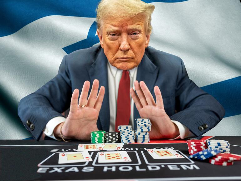 Trump’s call for a radical new approach to Gaza was a classic Texas hold’em move to up the ante.