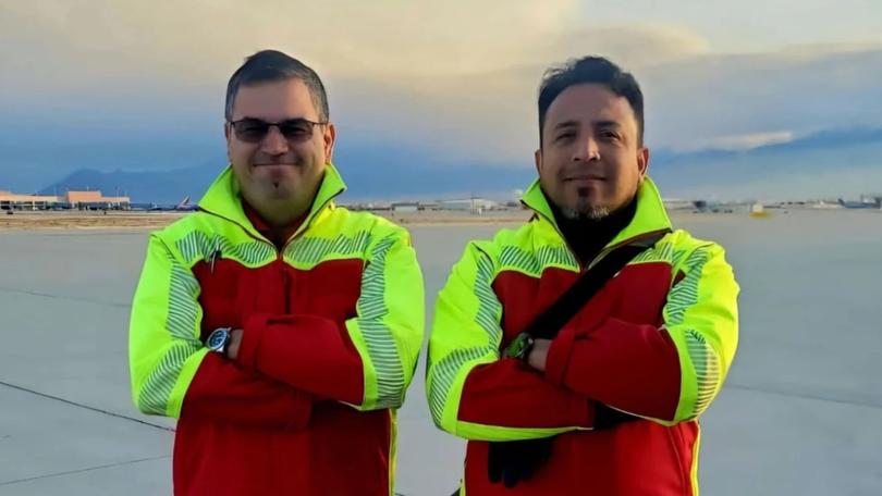 Captain Alan Montoya Perales, 46, and co-pilot Josue de Jesus Juarez, 43.