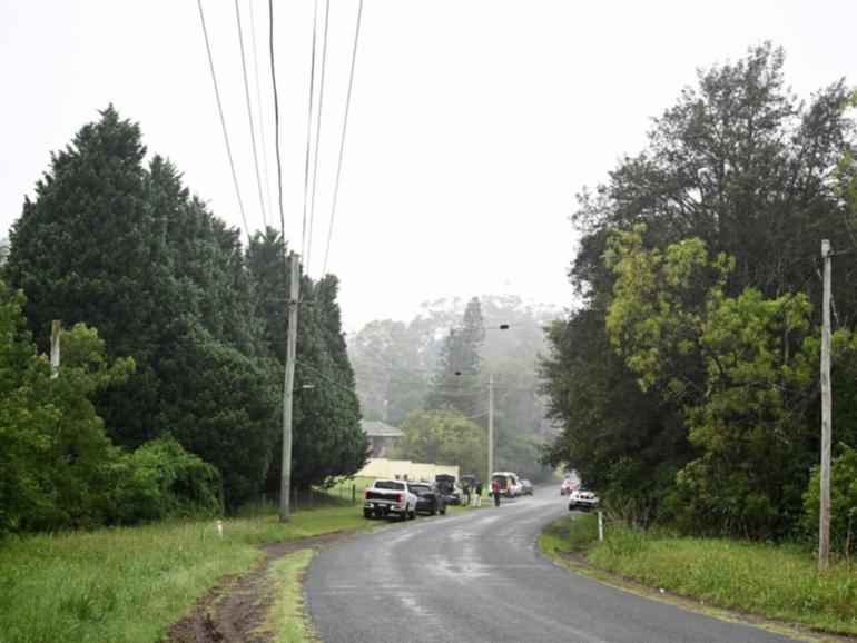 A caravan packed with explosives was found abandoned on a property in Sydney on January 19. (Bianca De Marchi/AAP PHOTOS)