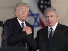 Benjamin Netanyahu and Donald Trump together in Washington.