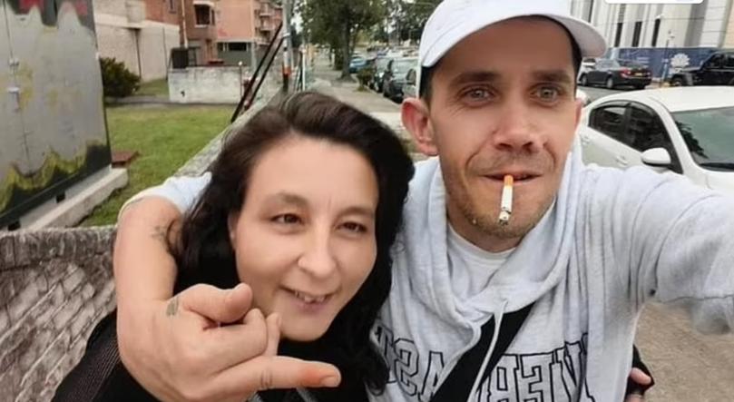 Sydney caravan explosives - It is understood the 'periphery' arrests were that of Tammie Farrugia and her boyfriend Scott Marshall (pictured), but they have not been charged in relation to the caravan.