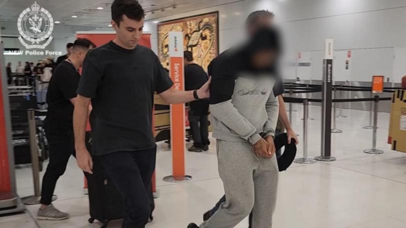 Mohammed Farhat was arrested at Sydney’s International Airport