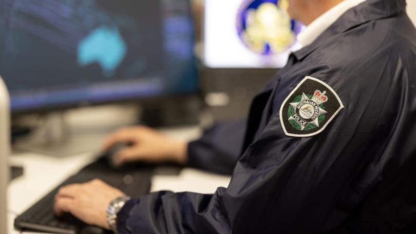 The AFP alleges the man used social media and email to contact a NSW-based Federal MP and a Victorian State MP in January.