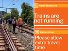 Part of Sydney’s train network is down after a person’s death at Lindfield Station.