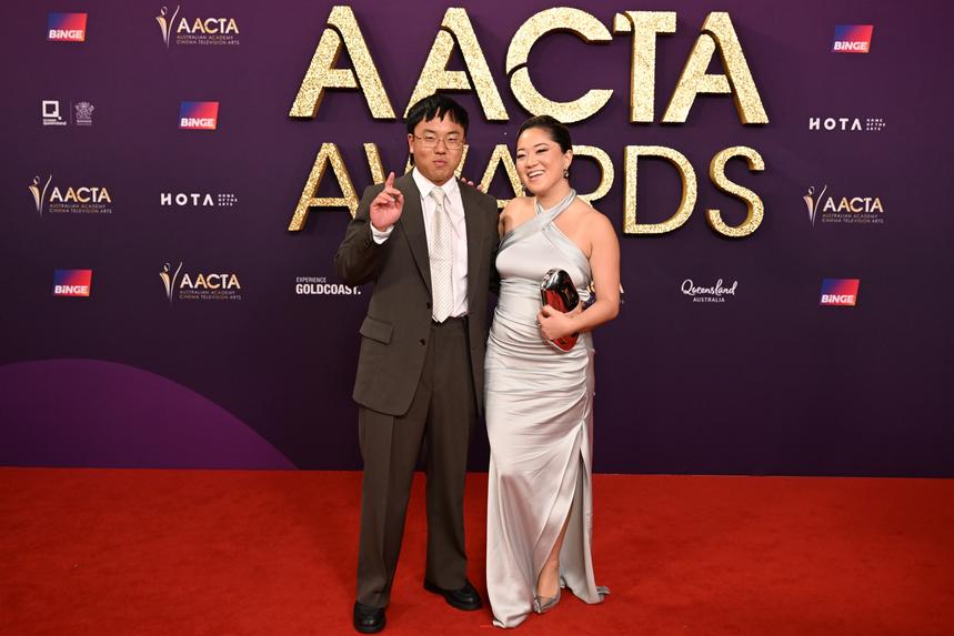 Aaron Chen and Esther Shim 