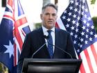 Defence Minister Richard Marles looks forward to reaffirming Australia's commitment to AUKUS. 