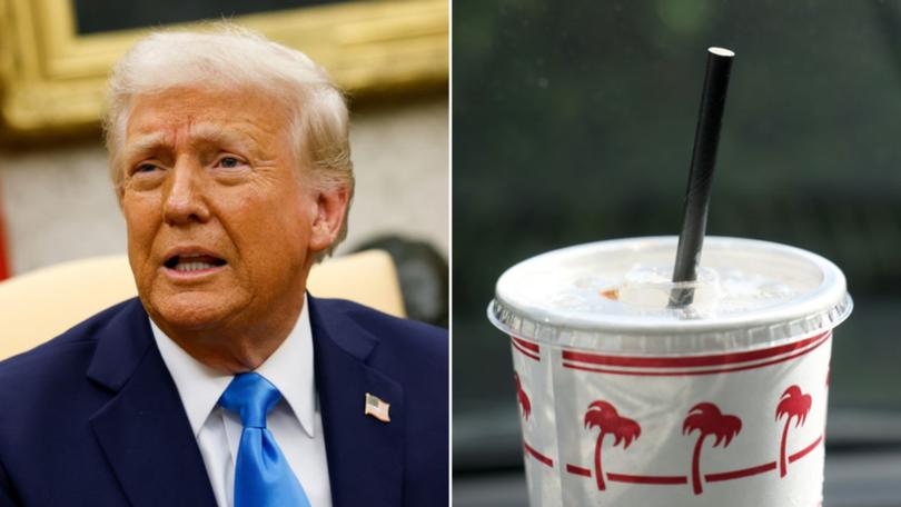 US President Donald Trump is set to sign an executive order ending federal support for paper straws.