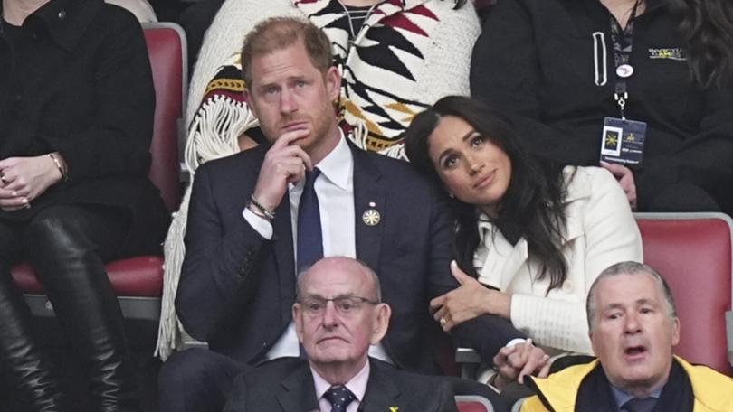 Prince Harry and Meghan Markle attended the opening ceremony of the Invictus Games in Vancouver. (AP PHOTO)