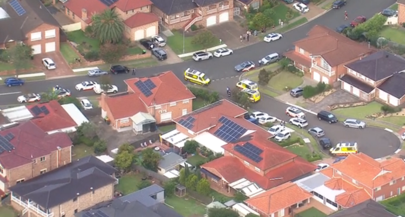 A nine-year-old girl has died after being pulled unconscious from a backyard pool.