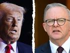 Anthony Albanese will push Australia’s case to be exempt from steel and aluminium tariffs to US President Donald Trump when they speak on Tuesday.