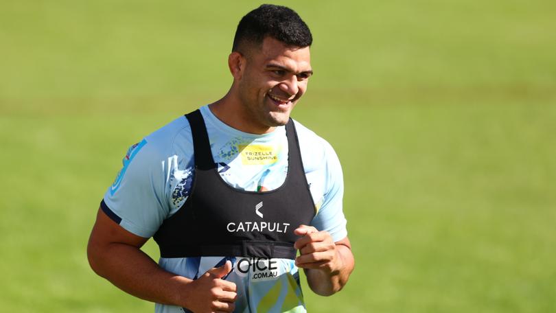 Gold Coast forward David Fifita has stunned at training and will play in the trial against Brisbane.