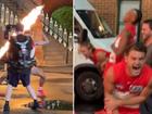 Sydney Swans star Will Hayward has cracked up his teammates with a hilarious stunt for the cameras.