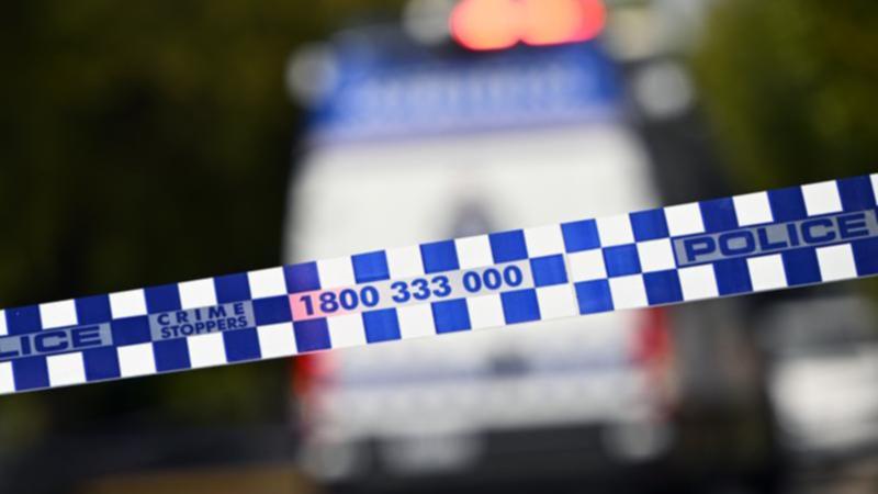 NSW Police have locked down an area outside the US embassy.