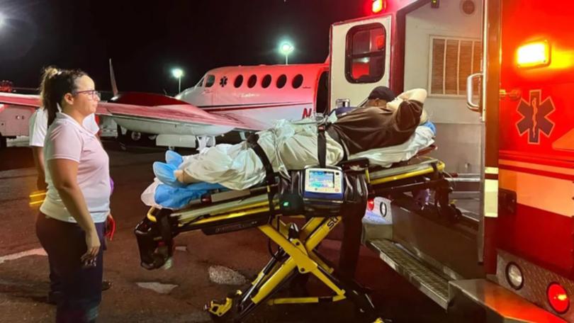 Rileigh Decker was flown to Nassau, the capital of The Bahamas, for treatment of serious injuries.