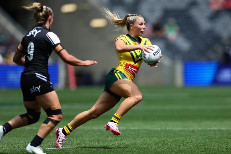 Tarryn Aiken during Australia’s Pacific Cup Women's final win.