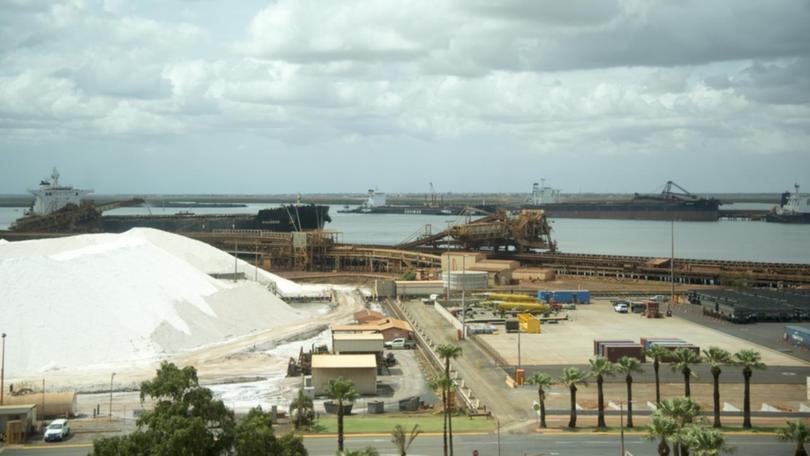 Port Hedland has shut down as Tropical Cyclone Zelia approached Western Australia's coast.