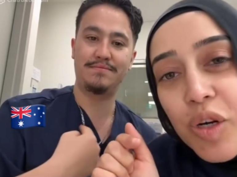 NSW Police have vowed to conduct a “thorough investigation” after two medicos told a Jewish social media influencer that they refuse to treat Israeli people at their hospital and would “kill them” instead.