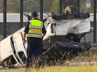 Several people were injured in a three-car crash on the Princes Highway at Waterfall on Friday morning.