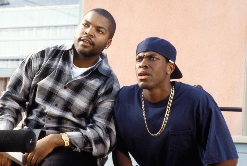 Ice Cube and Chris Tucker in Friday.