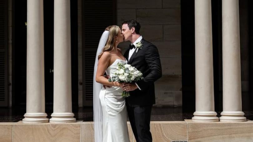 Olympic champion Cam McEvoy has ‘eloped’ and married his gorgeous partner Madeline.