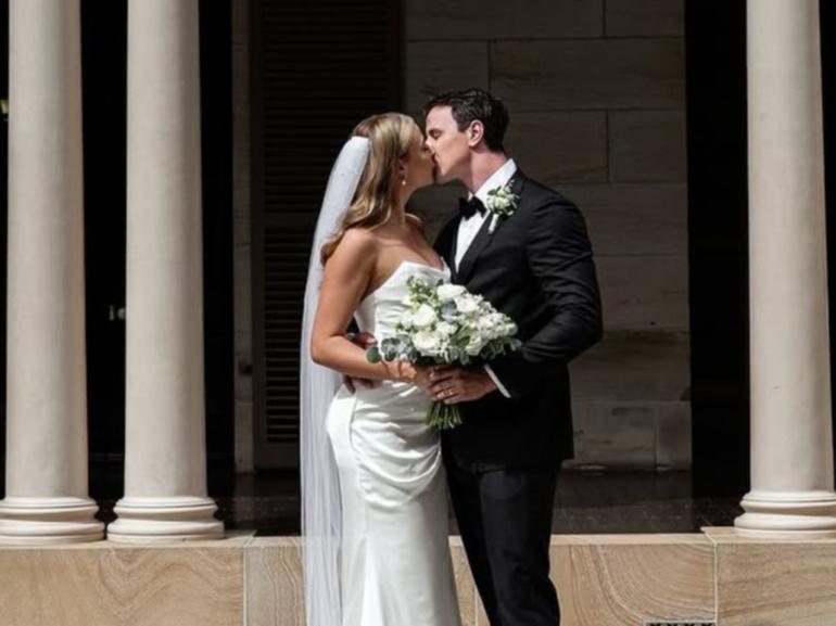 Olympic champion Cam McEvoy has ‘eloped’ and married his gorgeous partner Madeline.