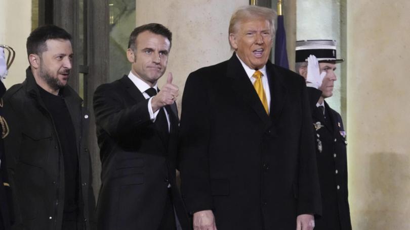 Emmanuel Macron is gathering European leaders to discuss Donald Trump's unilateralism on Ukraine.