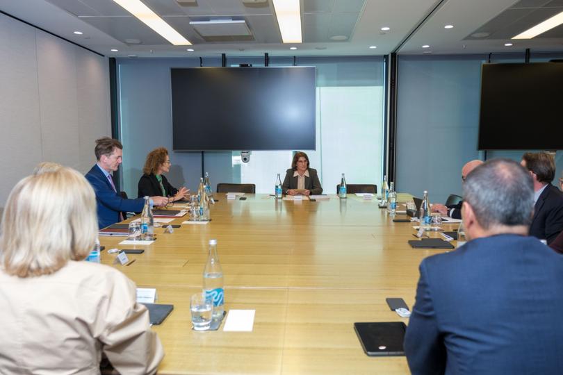 AFR: Reserve Bank of Australia (RBA) Board meeting. Pic Fac: Pool. 
Tuesday 18, February 2025 photo: Oscar Colman